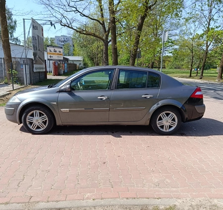 Renault Megane cena 3500 przebieg: 386000, rok produkcji 2004 z Warszawa małe 56